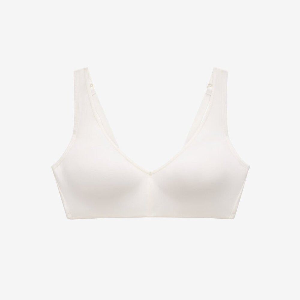 ThirdLove Organic Cloud Cotton Wireless Bra Size 3Xsea-salt / 3X